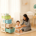 Grozaro Multipurpose 5-Layer Smart Modular Drawer with Wheels