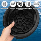 Grozaro Foldable Black Ice Face Bowl | Cold Therapy Facial Skincare Bowl for Glowing Skin