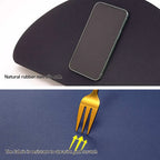 Grozaro Non-Slip 3.5mm Water Soaking Blue Door Mat With Rubber Backing