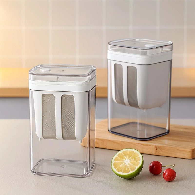 Grozaro Multifunctional Yogurt Filter with FineYogurt Filter Mesh Strainer (1400 ml)