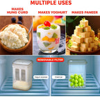 Grozaro Multifunctional Yogurt Filter with FineYogurt Filter Mesh Strainer (1400 ml)