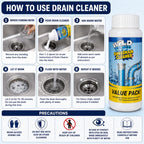 (Buy 1 Get 1 Free) Powerful Sink and Drain Cleaning Powder | 200gm Each Pack