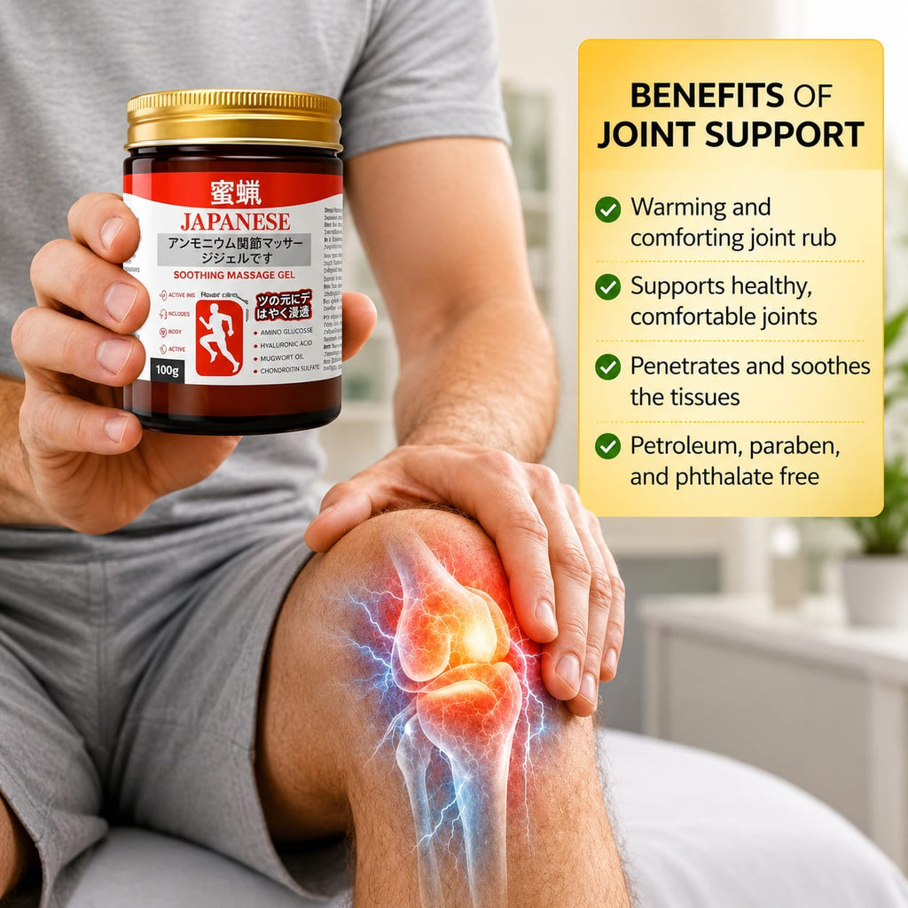 Japanese Pain Relief Balm 100g (Buy 1 Get 1 Free) | Fast Absorbing Muscle & Joint Pain Relief Gel