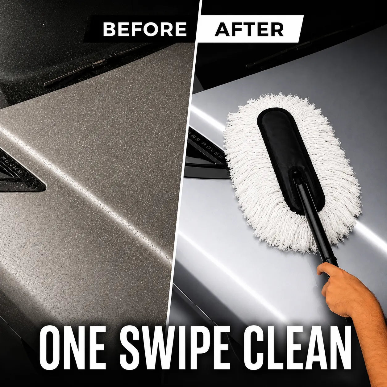 Grozaro ZIP ZAP Car Duster (with Ceramic Wax infused fibres)