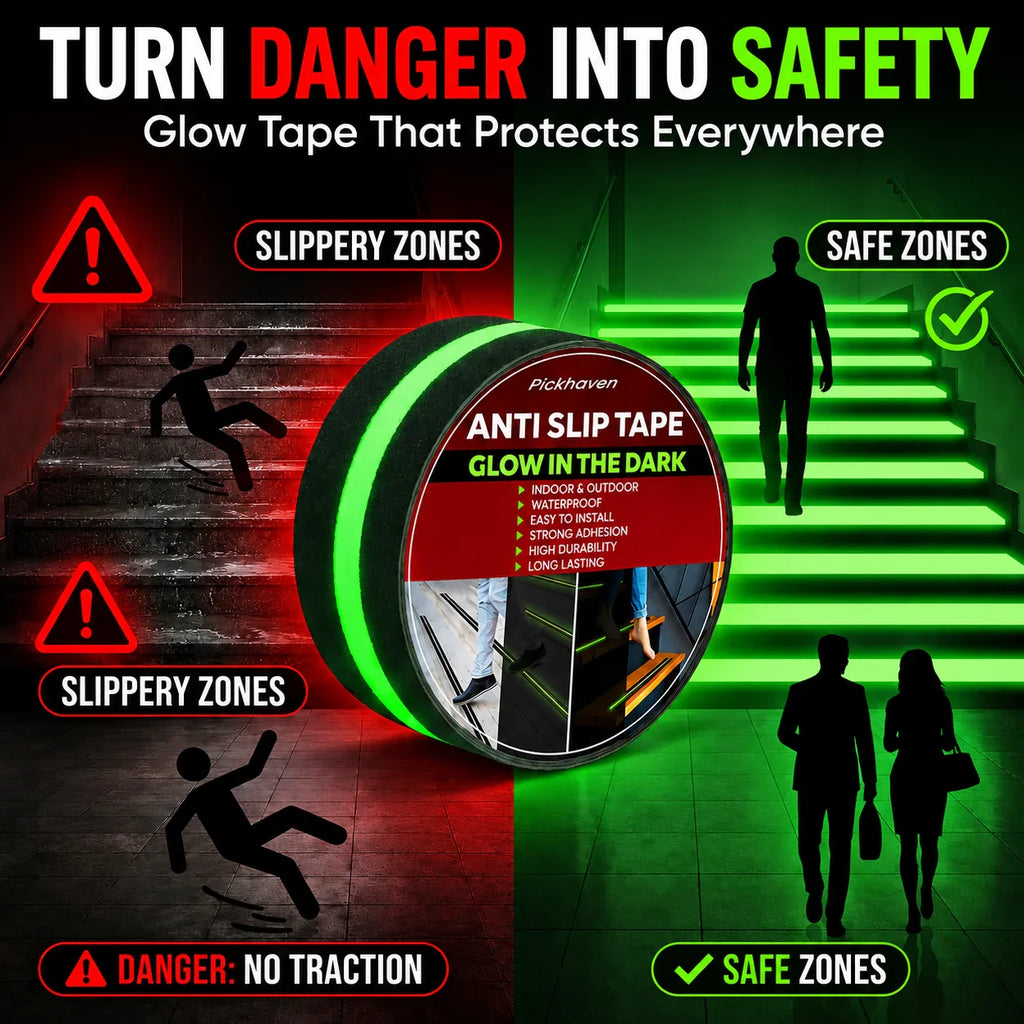 (Buy 1 Get 1 Free) Anti Skid Tape Glow In The Dark