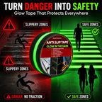 (Buy 1 Get 1 Free) Anti Skid Tape Glow In The Dark