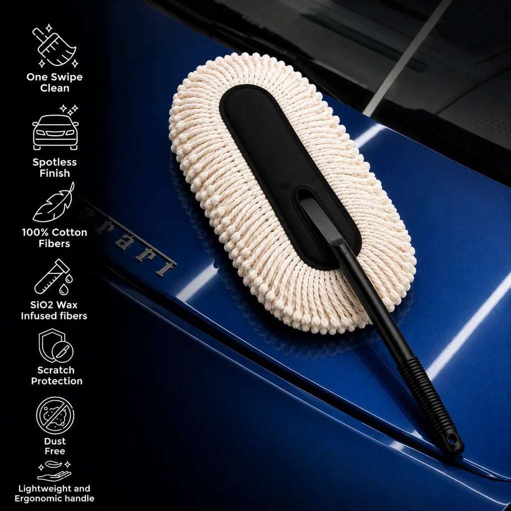 Grozaro ZIP ZAP Car Duster (with Ceramic Wax infused fibres)
