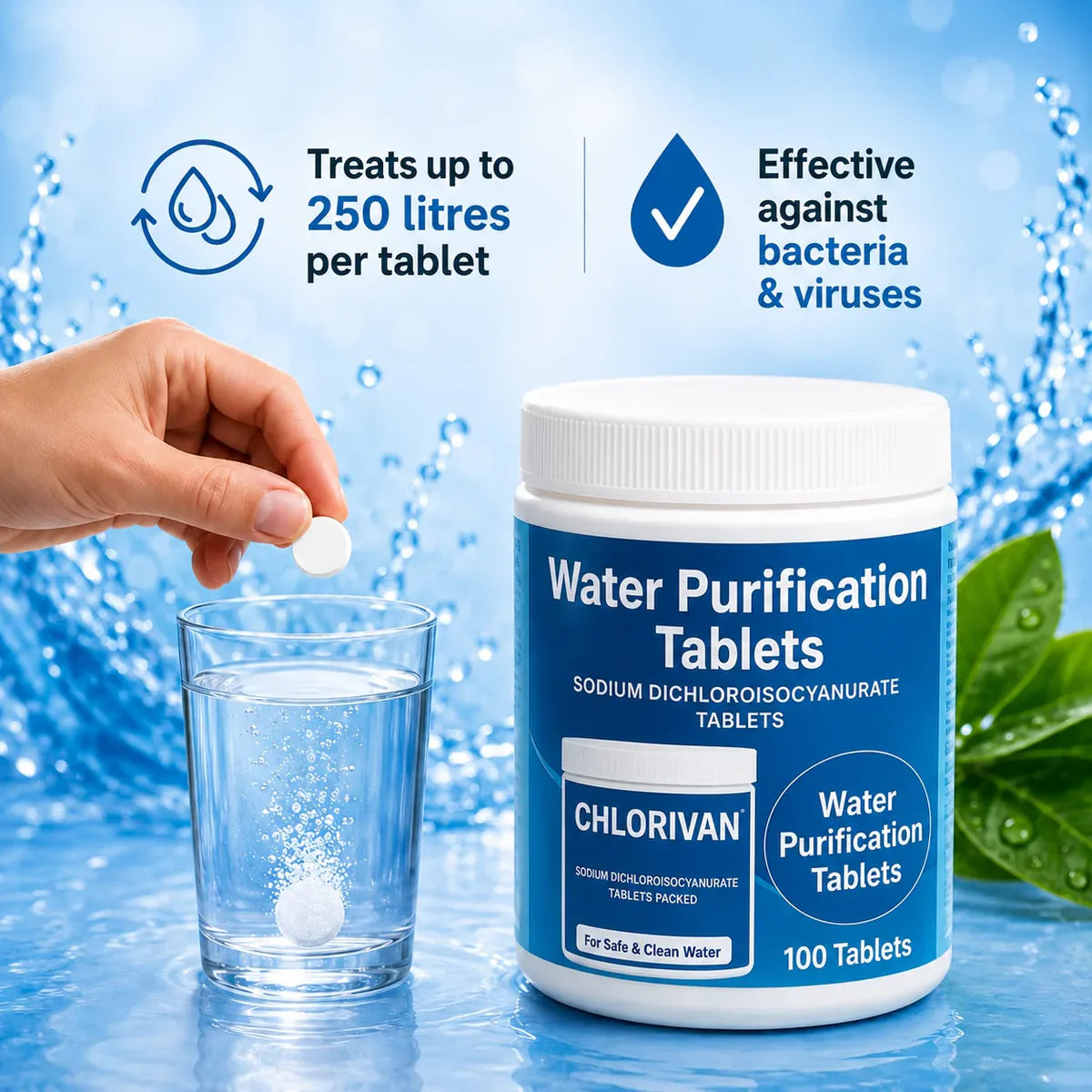 Water Purification Tablet