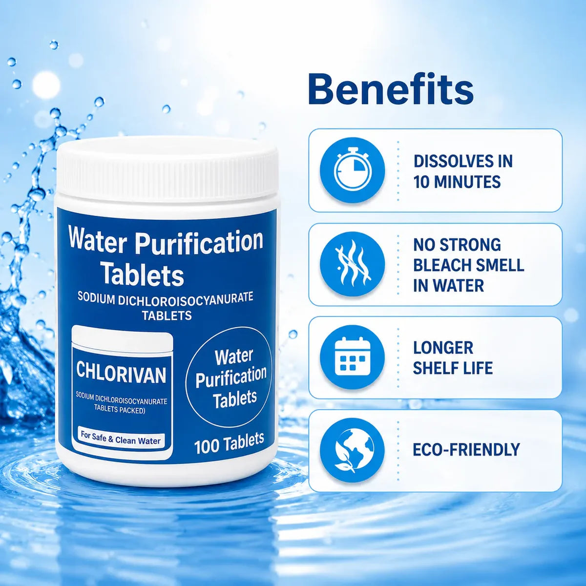 Water Purification Tablet