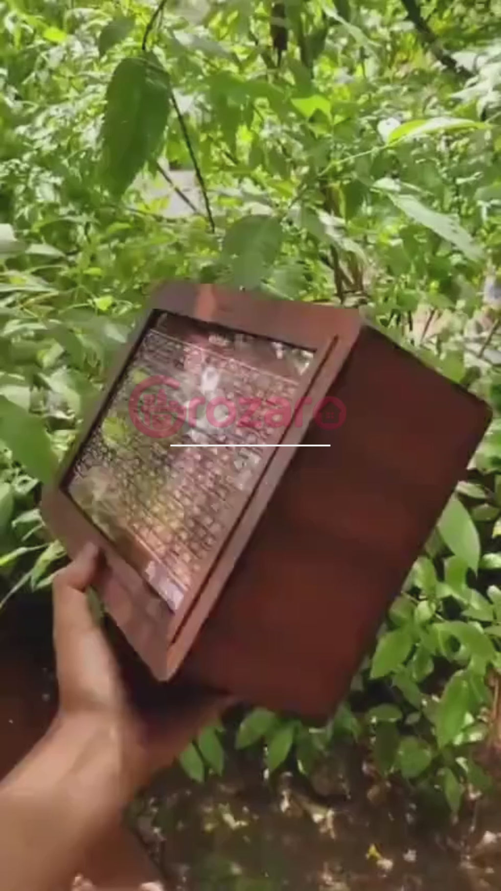 Wooden Money Saving Box Up To 1,00,000 (One Lakh)